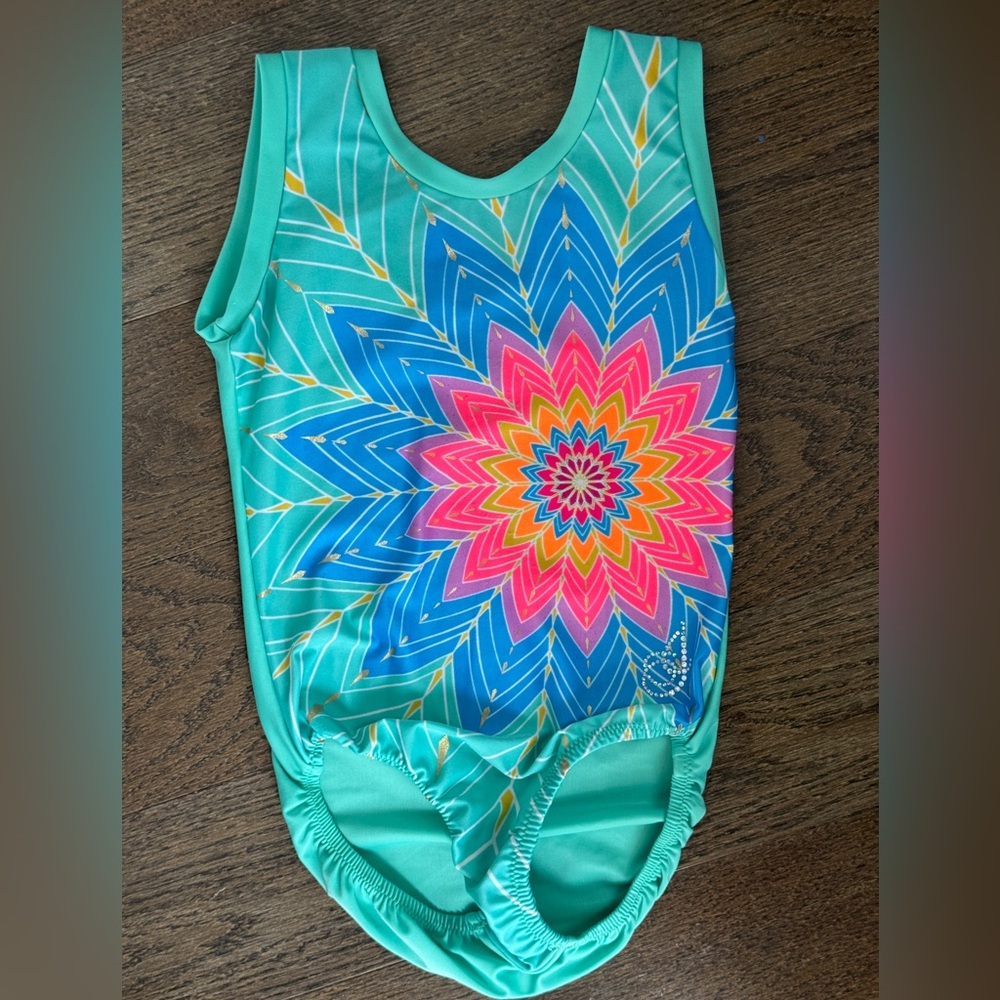 Jagwear Mint Green Leotard. Size 14